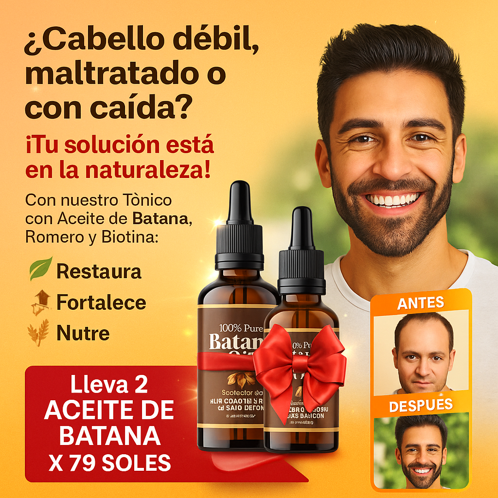 🌿 Aceite de Batana + OTRO GRATIS, OFERTA 2X1