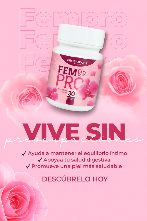 Fem Pro Probiótico Para Salud Vaginal Digestion