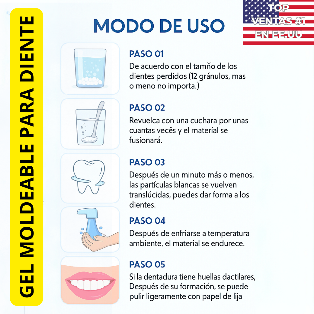 Gel Dental Moldeable 🦷 😁