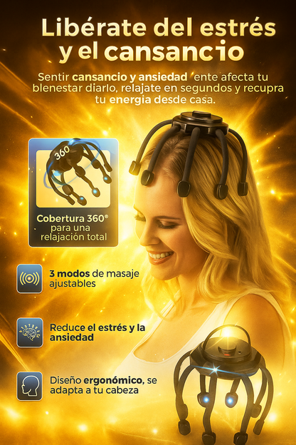 Masajeador Cabezal Eléctrico ZenPro ⚡😌